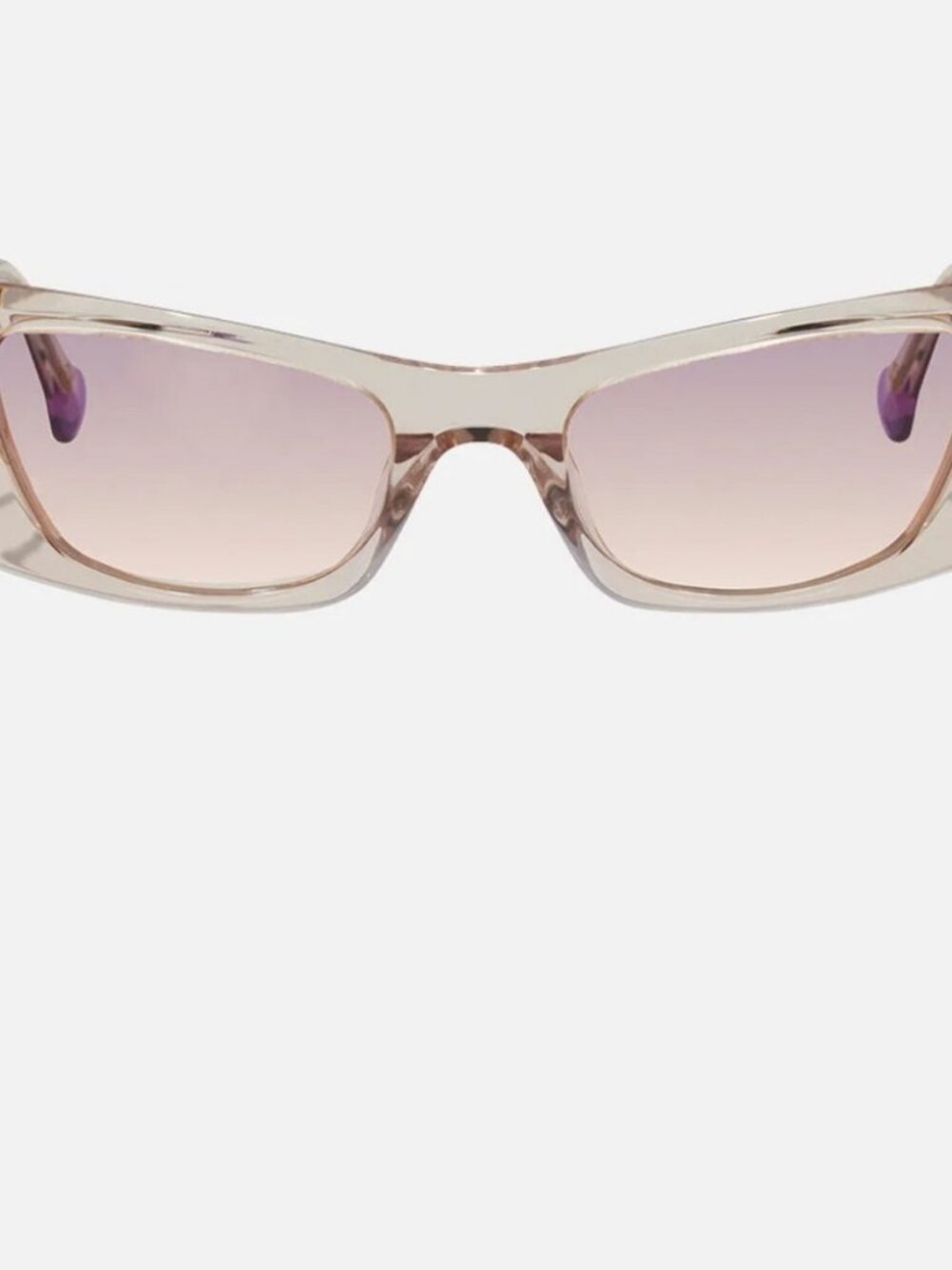 Camilla Harbour Views Sunglasses Crystal Light Pink Medium Fit NWT